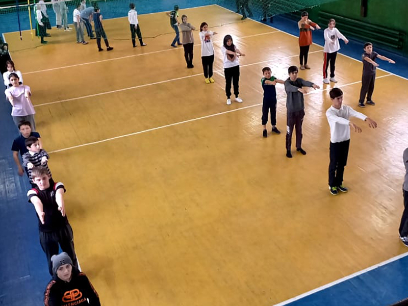 Спорт и физкультура в школе.